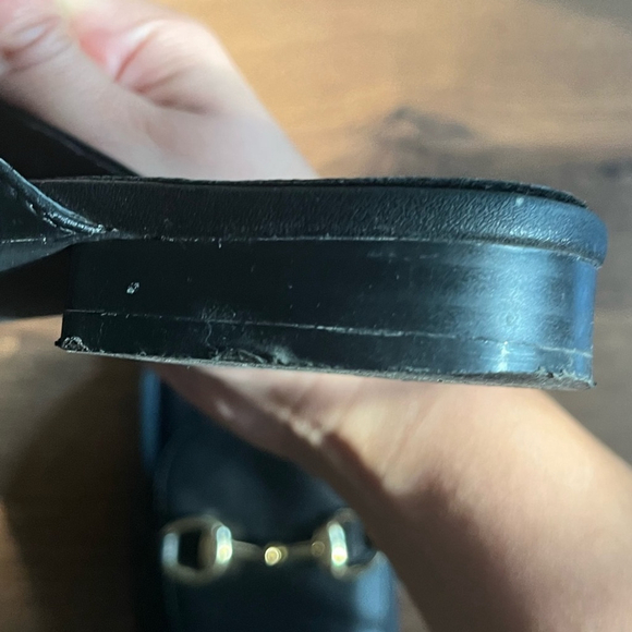 Steve Madden Gold Buckle Mules - Picture 8 of 10